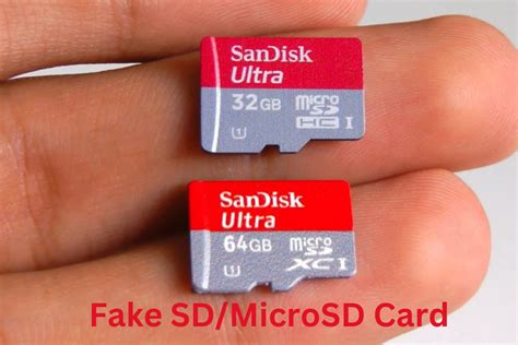 smart card original vs fake|counterfeit sd card.